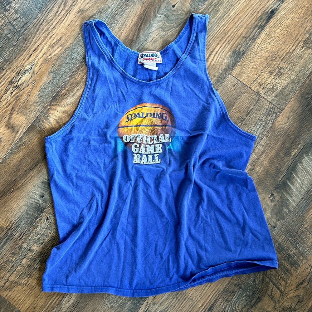 Spalding Athletic Apparel Vintage Basketball Tank Top